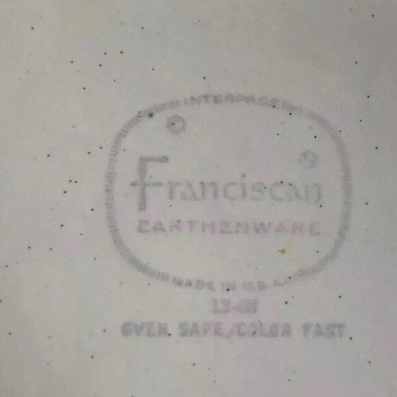 Franciscan Earthenware Hacienda Gravy Boat - Picture 4 of 4